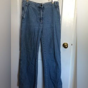 H&M Flaired Blue Jeans
